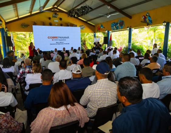 ML | Cobre Panamá en diálogo en Coclé.