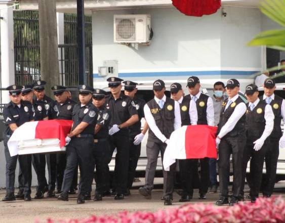 ML | Funeral del capitán Post Mortem Allan Agrazal y el sargento 1ro. Post Mortem Rigoberto Valdés, caídos en cumplimiento del deber.