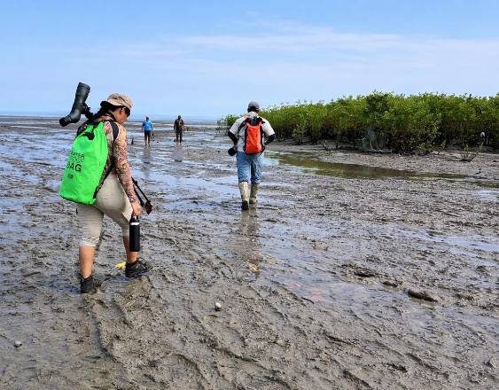 Cortesía | Los guardaparques en los humedales.