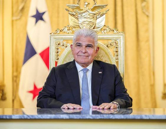 ML | El presidente José Raúl Mulino durante el anuncio a la nación.