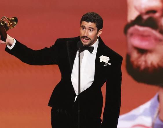 El reguetonero puertorriqueño Bad Bunny.