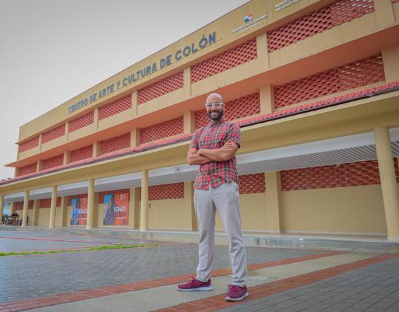 Cortesía | Abel Aronátegui, director del Centro de Arte y Cultura de Colón (CACCO).