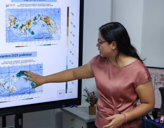 IMPHA preveé salida tardía de la temporada lluviosa en el Pacífico panameño