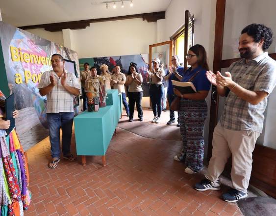 @atp_panama | Autoridades durante una capacitación en el Centro de Visitantes de Portobelo.