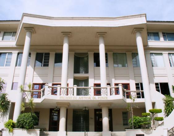 Cortesía O. Judicial | Fachada del Palacio de justicia Gil Ponce.