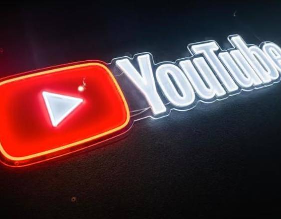 Imagen del logo de YouTube.