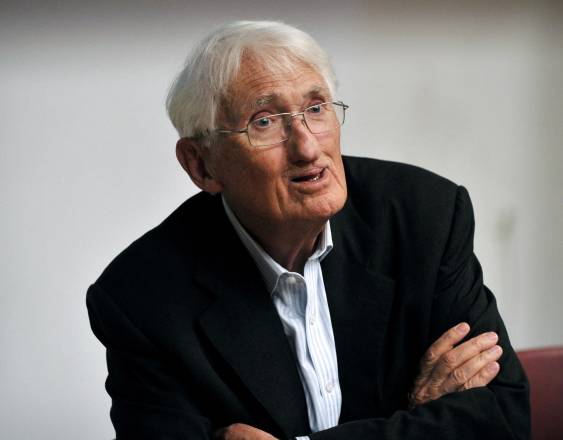 AFP | El filósofo alemán Jürgen Habermas.