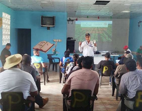 Cortesía | Productores durante la capacitación.