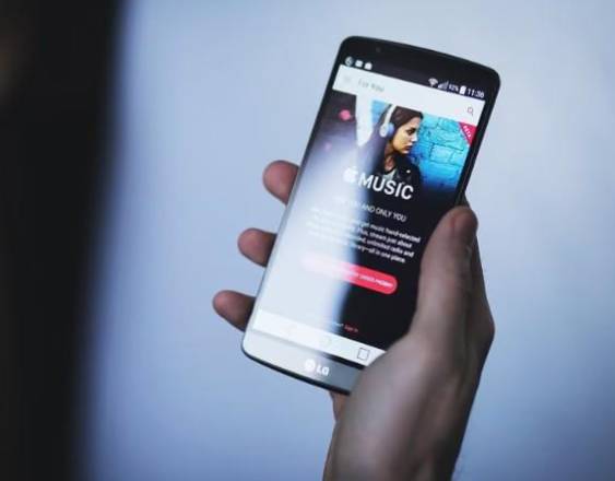 Aplicación de Apple Music.