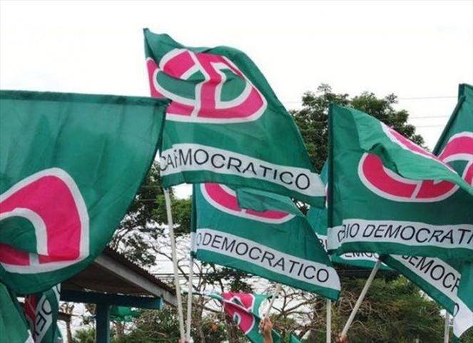ML | Bandera del partido Cambio Democrático (CD).