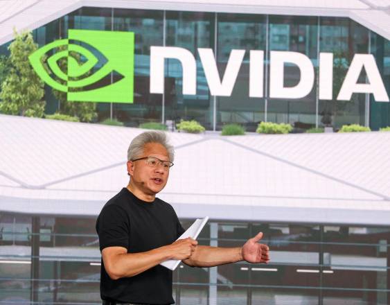 El director ejecutivo de Nvidia, Jensen Huang.