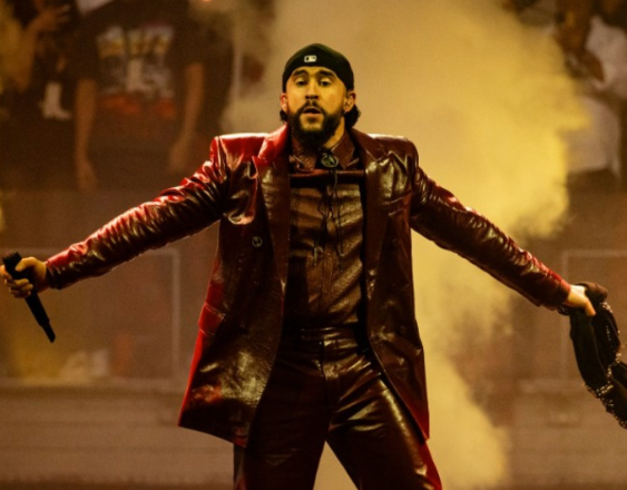 AFP | La estrella puertorriqueña del reguetón Bad Bunny.