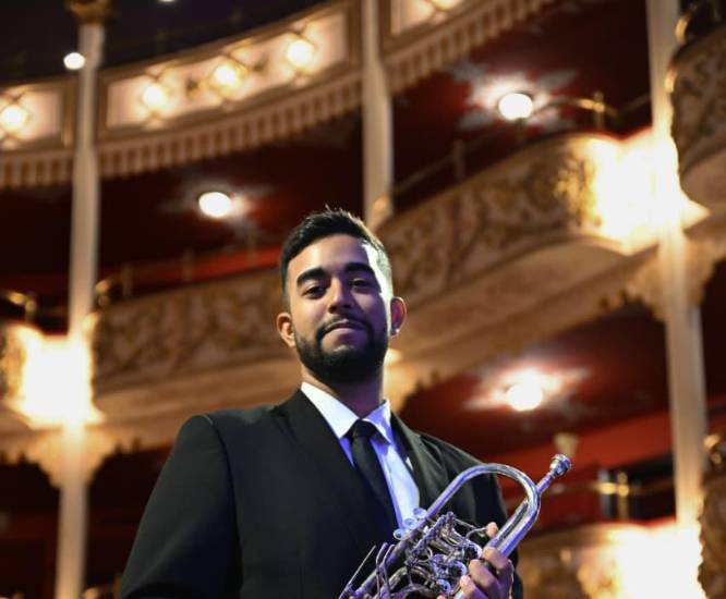 Eleany Mejía: La trompetista que rompe esquemas