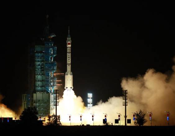 (Photo by CN-STR / AFP) / China OUT