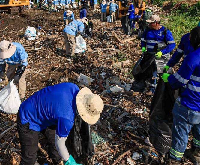 Alcaldía de Panamá arranca el mayor rescate de ríos y costas de la ciudad