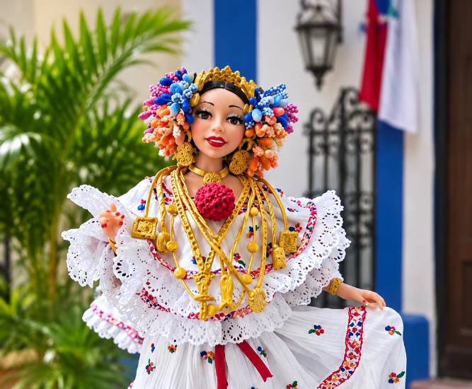 Artesanías en porcelana fría, emprendimento que resalta la cultura y tradición panameña