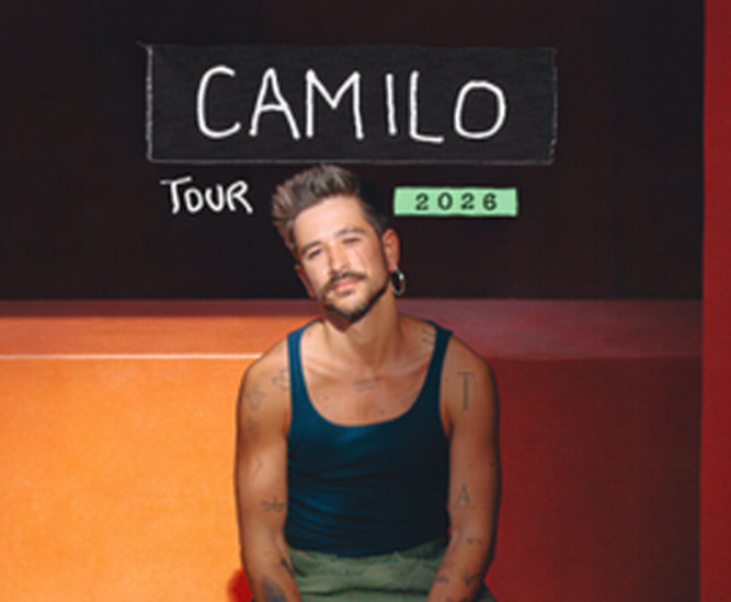 Camilo anuncia su gira mundial 2026 con fechas en Europa, México y EE.UU.