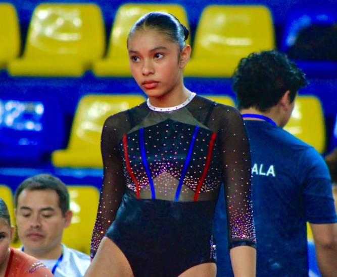 La gimnasia es su felicidad