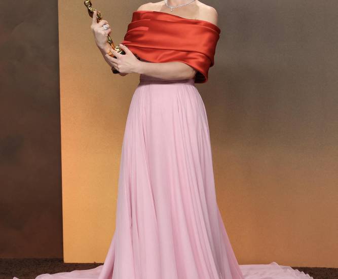 Los Óscar, del pastel al rojo intenso