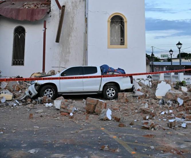 Impactantes imágenes del temblor de 7.5 que sacudió Panamá