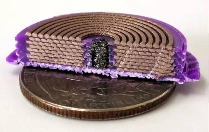 Electroimanes totalmente impresos en 3D