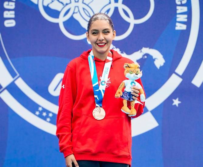 Enfocada, tranquila y positiva