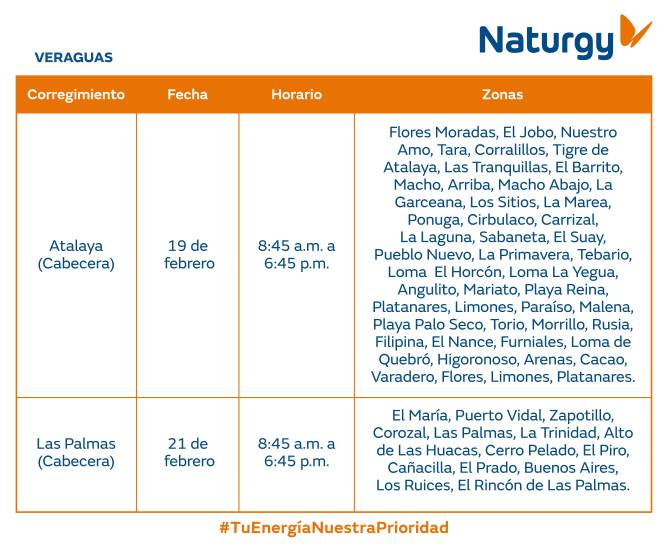 $!Aviso importante: Trabajos de mantenimiento en la red eléctrica del 16 al 22 de febrero de 2026