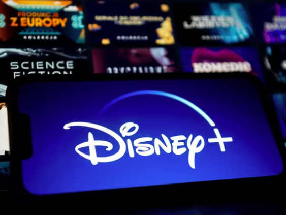 Disney+ en un dispositivo.