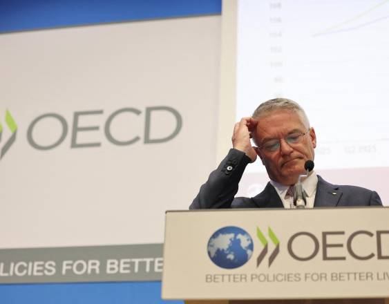 El secretario general de la OCDE, Mathias Cormann.