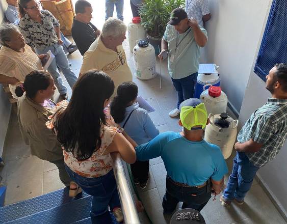 Cortesía | Ganaderos durante la capacitación.