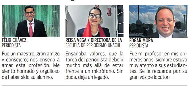 $!Fabián Cubilla: ícono del periodismo