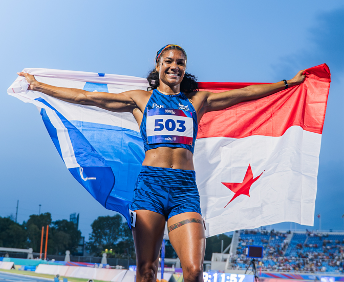 Gianna Woodruff conquista la medalla de oro y establece récord en Santo Domingo 2026