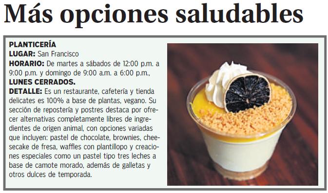 $!Dulces que reinventan la repostería nacional
