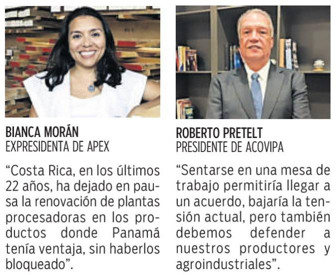 $!Industriales piden diálogo con Costa Rica para resolver conflicto comercial
