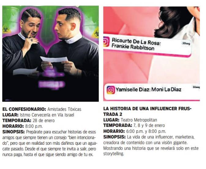 $!Luces, tablas y arte