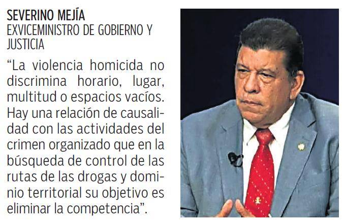$!“El homicida no discrimina horario, lugar o multitud”
