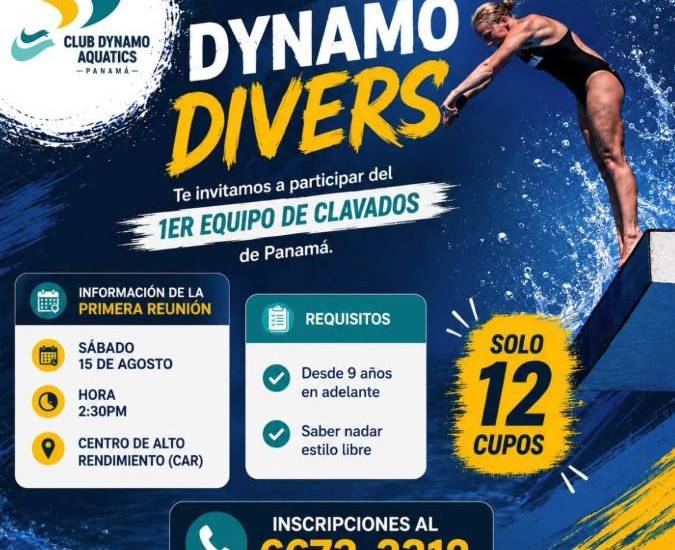 Primer equipo de clavados