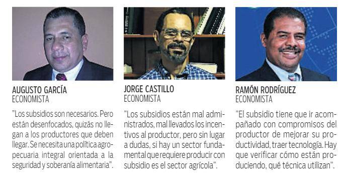 $!Incentivos y subsidios al sector agrícola