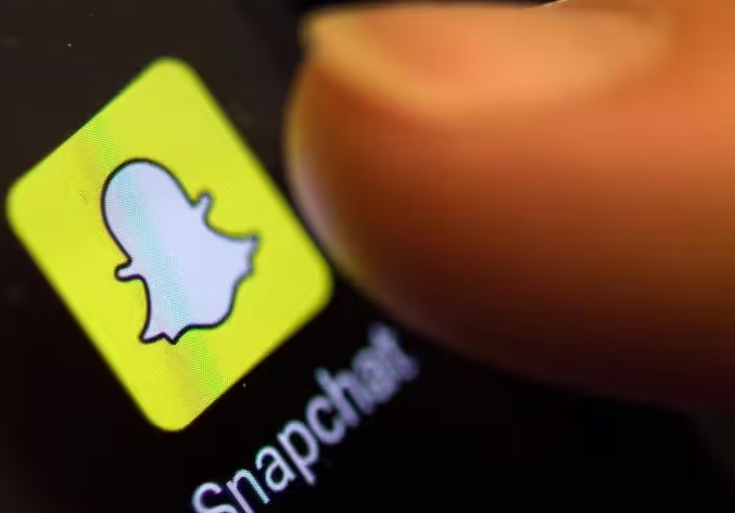 Icono de la aplicación Snapchat.