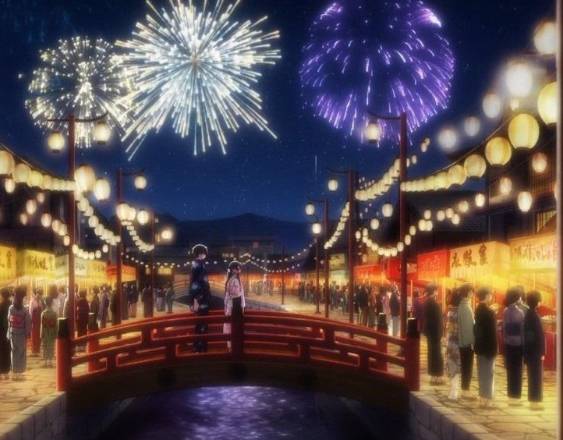 OPENAI | Imágen de un vídeo generado por Sora 2 con estilo de anime japonés.