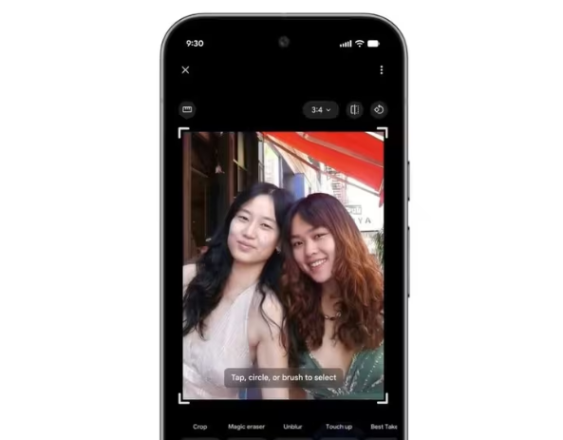 Nuevas funciones de retoque en Google Fotos.