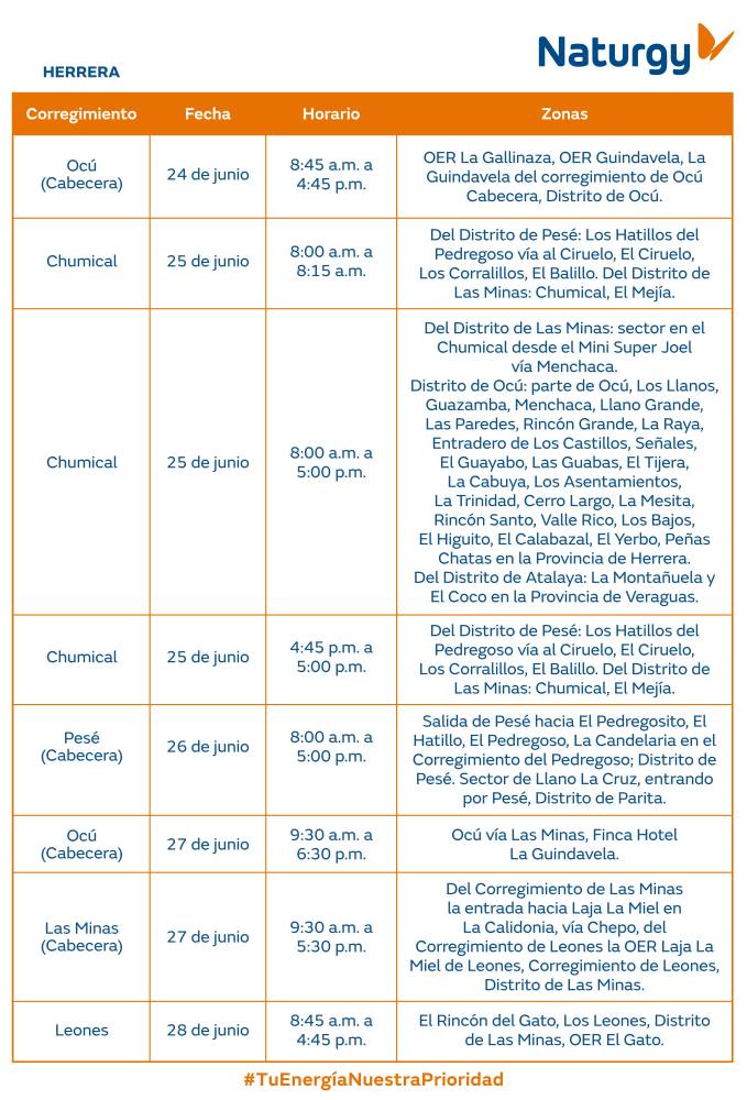 $!AVISO IMPORTANTE: Trabajos de mantenimiento en la red eléctrica del 23 al 29 de junio de 2025