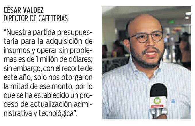 $!Cafeterías de la UP venden 23 mil menús diarios