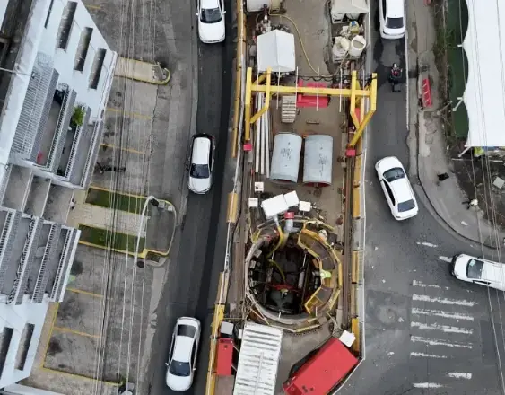 El Programa Saneamiento de Panamá anuncia cierre parcial en la Vía España por construcción de pozo de interconexión