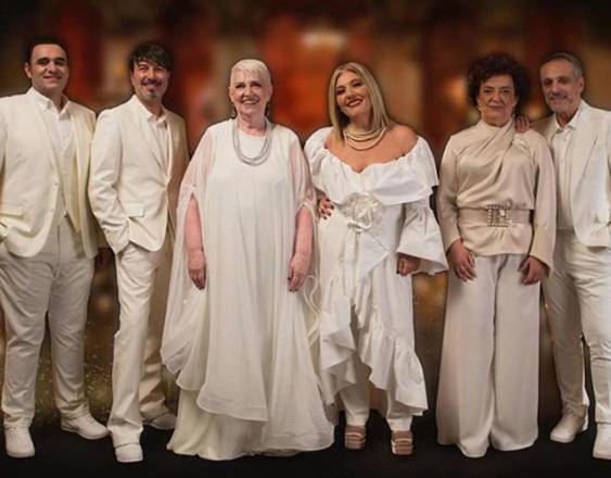 ML | Los integrantes del famoso grupo español Mocedades.