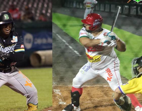 Cortesía | Peloteros de la novenas de Bocas del Toro (i) y Chiriquí.