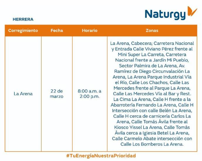 $!AVISO IMPORTANTE: Trabajos de mantenimiento en la red eléctrica del 16 al 22 de marzo de 2026