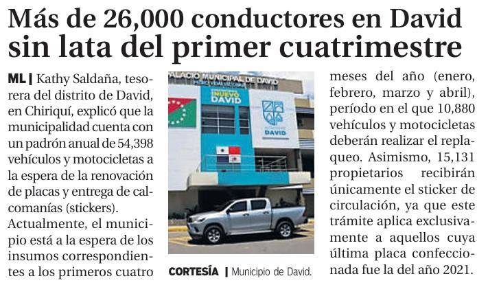 $!Retraso de las placas vehiculares por problemas logísticos