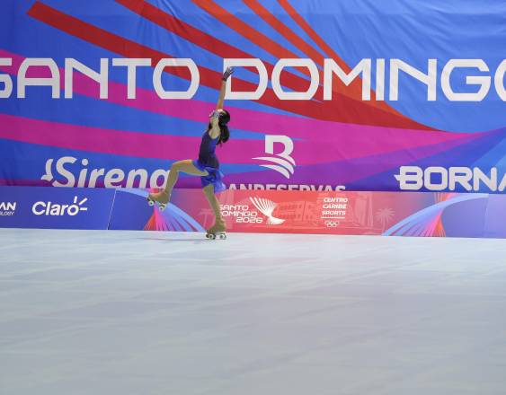 Cortesía jcc2026.org | Pista de patinaje para las pruebas de Patinaje artístico sobre ruedas de los Juegos Centroamericanos y del Caribe Santo Domingo 2026, en República Dominicana.