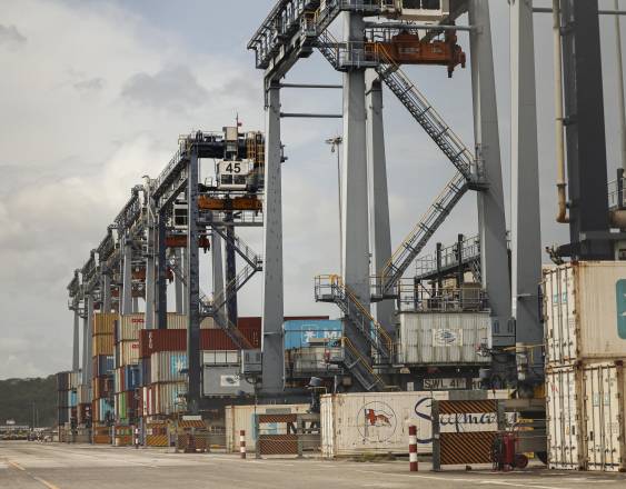 AFP | Vista del Puerto de Balboa (Ilustrativa).